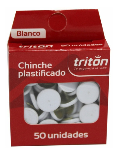 Chinche Blanco X 50 Plastificado Triton