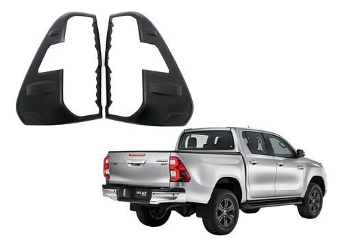 Bisel Trasero Negro Toyota Hilux Srv 2021-2023