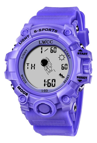 Reloj Digital Para Hombre Y Mujer Deportiva Plástico Ptu