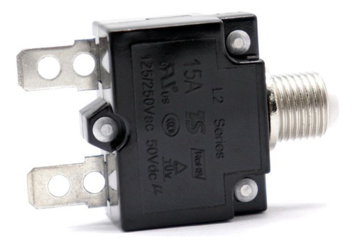4x15a Disyuntor Protector De Sobrecarga Interruptor Fusible