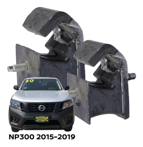 Par Soportes Motor Camioneta Nissan 2015-2020 Motor Diesel