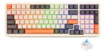 Comprar Teclado De Juego Mecánico Inalámbrico Rii Rii Rii, 3 Azules