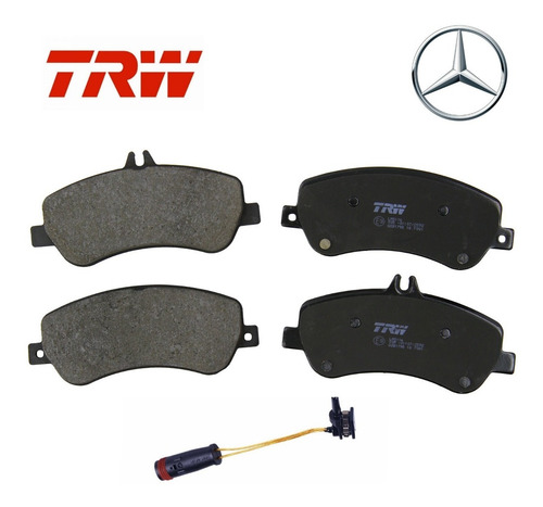 Imagen 2 de 10 de Pastillas Freno Delanteras Mercedes Benz Glk280 Glk300 W204