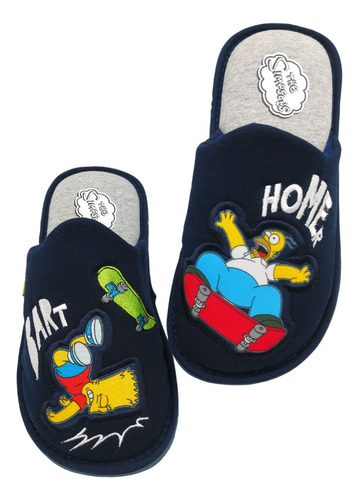 Pantufla Arra The Simpsons Para Caballero 300117 (ch - Ex)