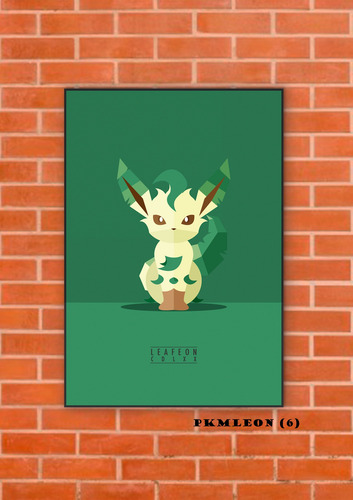 Cuadros Poster Pokemon Leafeon 15x20 (eon 6)
