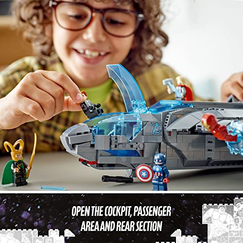Lego Marvel Los Vengadores Quinjet 76248, Edificio De Naves