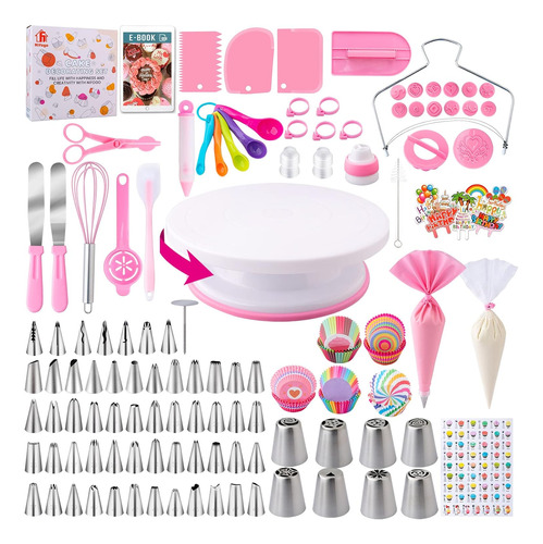 Kit De Herramientas Para Decoración De Pasteles, 305 Piezas,