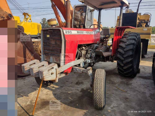 Trator Massey Ferguson 290 4x2 1990 Original 4915130