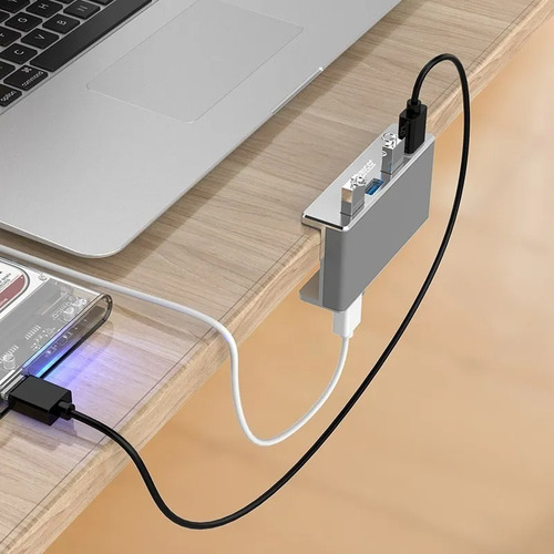 Orico Mh4pu Usb3.0 4 Puertos Monitor Mesa Clip Tipo Hub