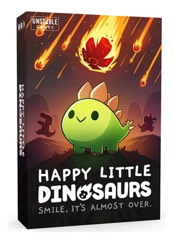 Juego De Mesa Unstable Games Happy Little Dinosaurs Inglés
