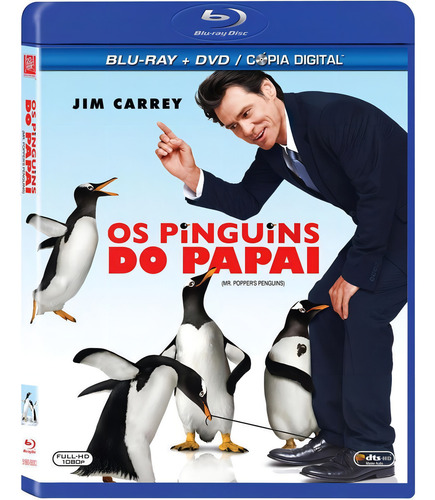 Blu-ray Os Pinguins Do Papai