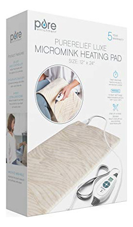 Almohadilla Térmica Eléctrica Pure Enrichment Purerelief Lux