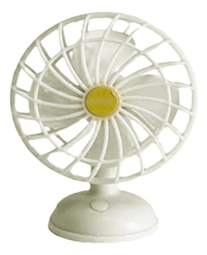 Ventilador Eléctrico En Miniatura For Casa De Muñecas,