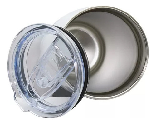 Vaso Viajero Termo Acero Inox Para Sublimar 20oz (5 Pzas) Color Blanco VASO VIAJERO 20 OZ