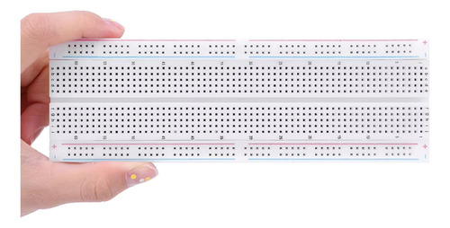 Protoboard Mb192 830 Puntos Placa De Pruebas