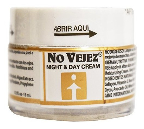 No Vejez Noche Y Dia  Crema