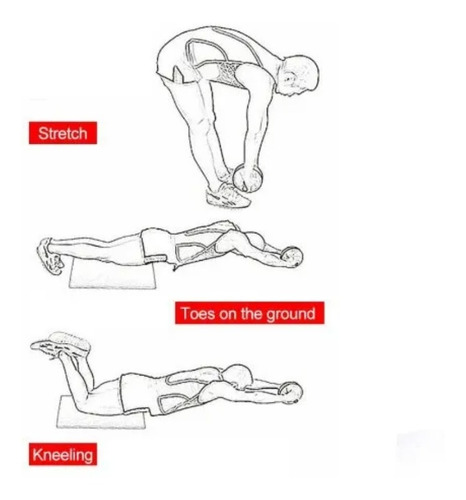 Rueda Abs Ejercicio Fortalecimiento Abdominales Amarillo