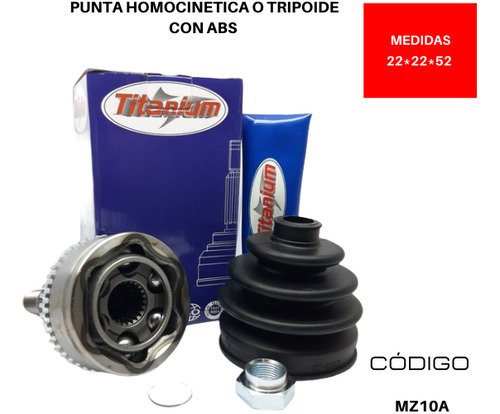 Punta Tripoide Mazda Allegro 1.6 1996 1999