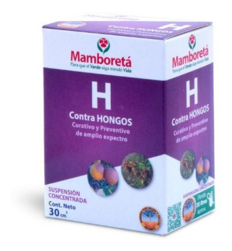 Imagen 1 de 1 de Fungicida Mamboretá® H 30cc Amplio Espectro Cura Y Previene