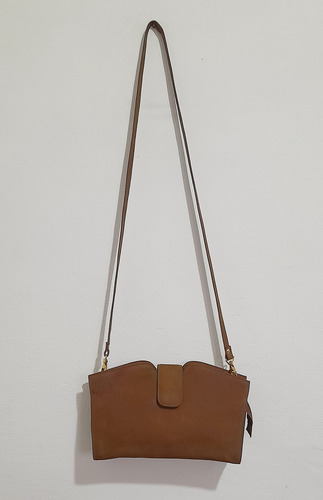 Cartera Lázaro Cuero De Nobuk Mujer Marrón Lisa Níquel Marrón (Usado)
