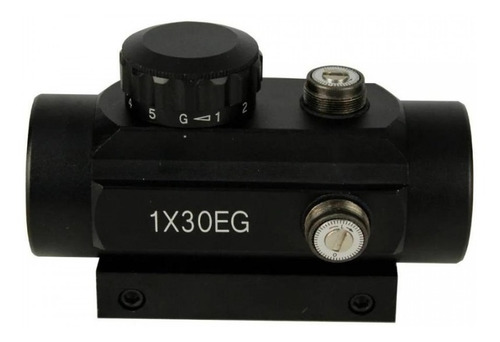 Imagem 4 de 7 de Luneta Mira Holográfica Red Dot Riflescope 1x30eg Mount De 11mm/22mm + 20 Alvos Adesivos
