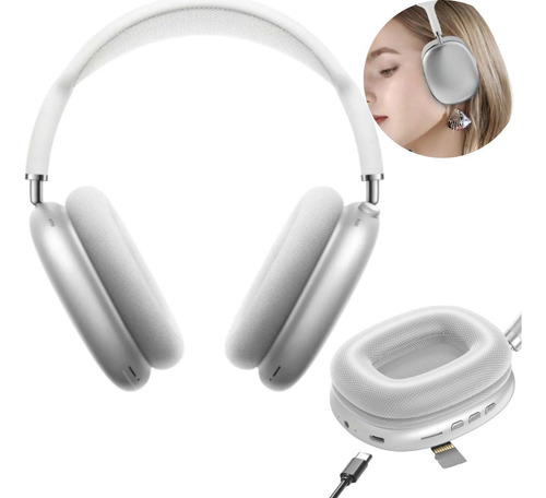 Headphone S/fio Bluetooth C/microfone Max P9 Air Premium Cor