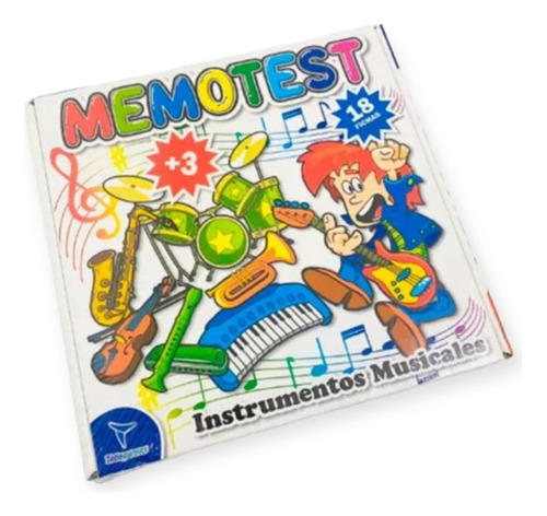 Juego De Mesa Memoria Toto Games Instrumentos Musicales