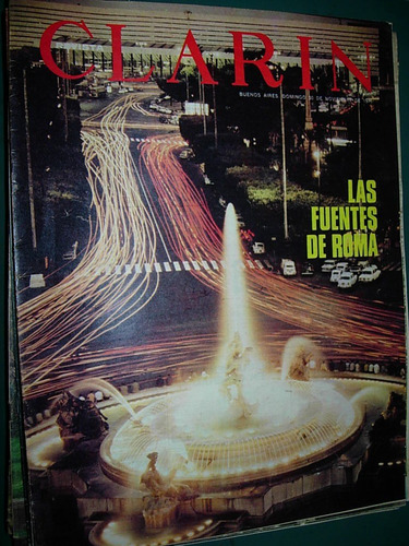 Revista Diario Clarin 30/11/95 Esteban Semino La Pampa Roma