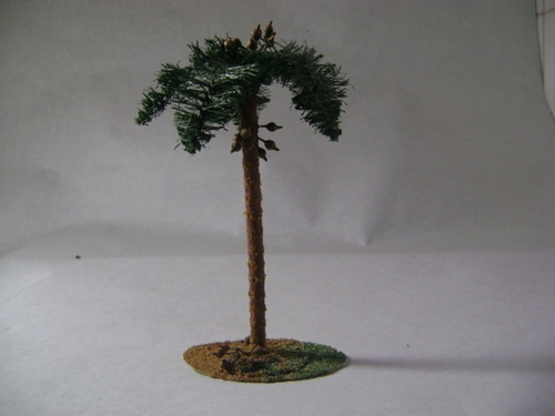 Nico 4 Palmera De 14 Cm De Alto Artesanal Ho (arv 56a)