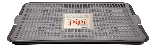 Inodoro para perros Pipi Jornal, gris, Plast Pet