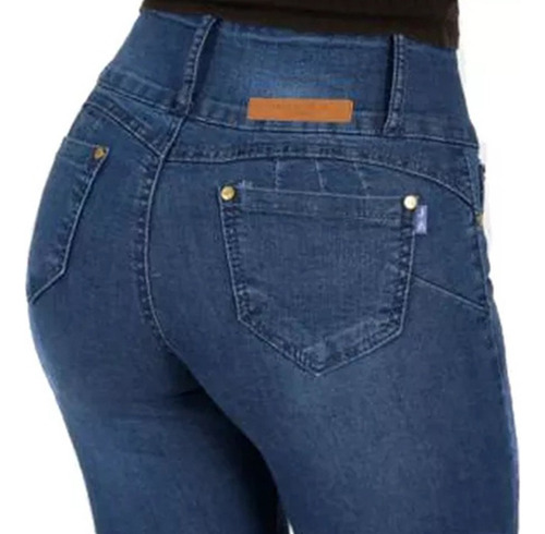 Jeans Push Up Levanta Cola Elasticados Corte Perfecto