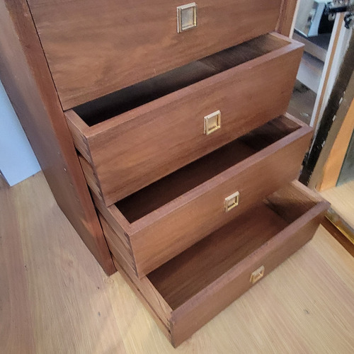 Cajonera 4 Cajones 54x35x69 Interior De Placard Madera Maciz (Usado)