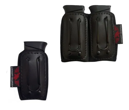 comprar Porta Carregador Velado Duplo Pt 100 + P. Carregador Simples