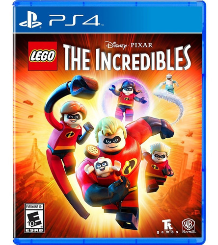 Lego Disney Pixar's The Incredibles - Ps4 - Fisico 