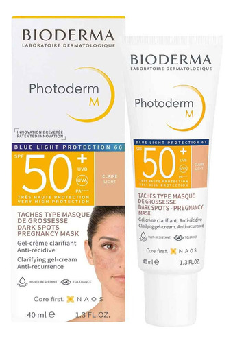 Bioderma Photoderm M Color Light Claire Gel-crema 40 Ml