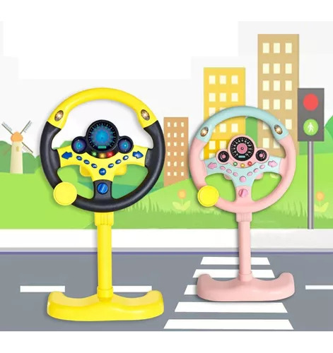 Volante Musical Com Som Infantil Menino