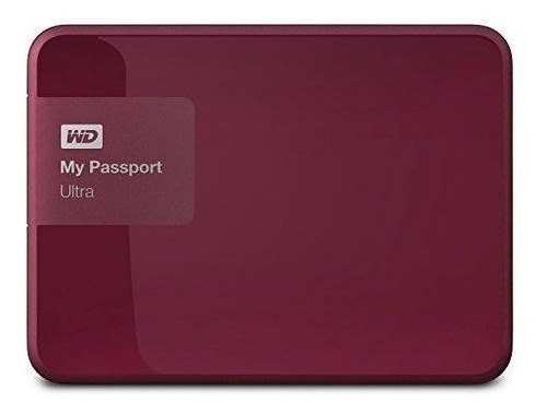 Wd My Passport 1 Tb Berry Ultra Este Disco Duro Externo - Us
