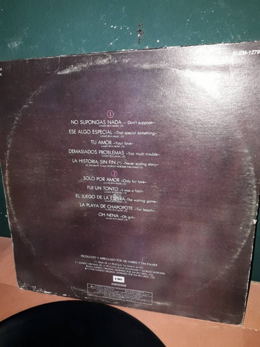 Lp Limahl Don't Suppose La Historia Sin Fin Disco Vinilo (Usado)