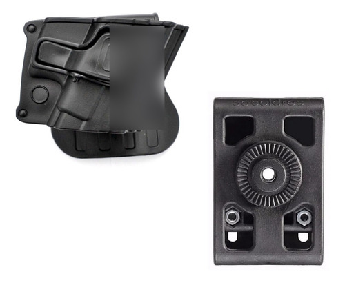 Coldre Universal Glock 17 19 23 22 25 Taurus Pt938 838 59 58