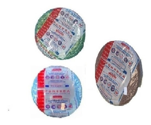 Imagen 1 de 3 de Cable Unipolar 1,5mm Fonseca Pack X 3 Rollos De 100mts E631