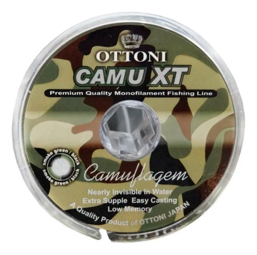 Linha De Pesca Monofilamento Camu Xt 0,60mm 100m - Ottoni