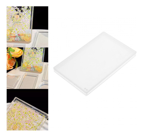 2 X 4 Uds. Placas De Arena Movediza Acrílica Para 14cmx9cm
