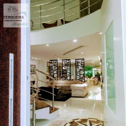 Casa À Venda, 614 M² Por R$ 3.800.000,00 - Acapulco - Guarujá/sp - Ca0610