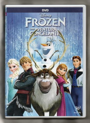 Frozen Uma Aventura Congelante Dvd