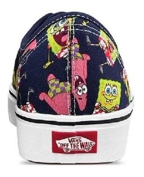 Tenis Vans Authentic Bob Sponga Spongebob Comfycush