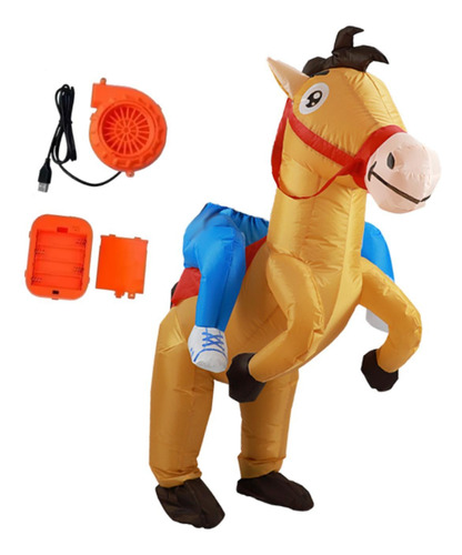 Disfraz Inflable Para Montar A Caballo Para El Festival De