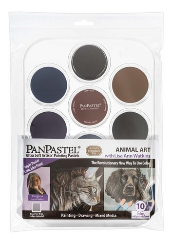 Panpastel 30084 Lisa Ann Watkins Kit De Arte De Animales Pas