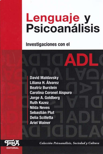 Lenguaje Y Psicoanálisis - Aa.vv., Autores Varios