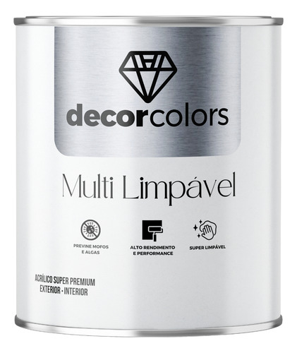 Multi Limpável 4,3 Kg - Decor Colors Cor Algodão Egípcio
