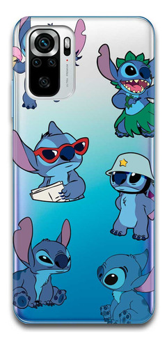 Funda Stitch 8 Transparente Para Poco Todos